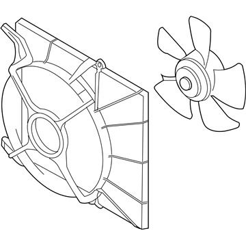 Chevy 95950465 Fan Module