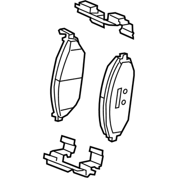 2018 Chevy Spark Brake Pad - 42357463