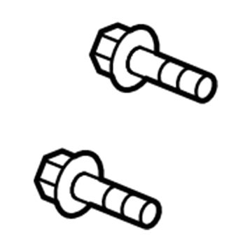 GM 95975168 Bolt/Screw, Front Brake Caliper Guide Pinion