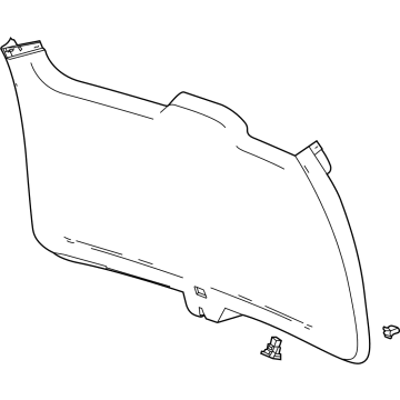 GM 85144848 PANEL ASM-L/GATE LWR TR FIN *PARCHMENT