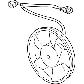 Pontiac 92146912 Fan & Motor