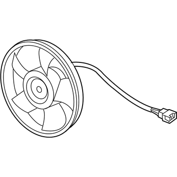 Pontiac 92146913 Fan & Motor