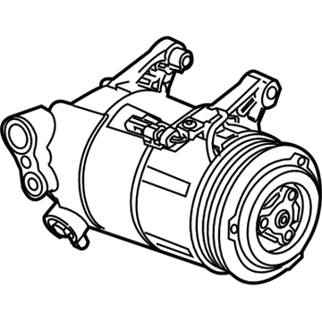 Chevy 84445507 Compressor