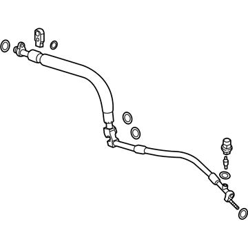 Chevy 84398336 Front Pressure Hose