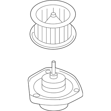 Chevy 22792042 Blower Motor