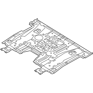 Chevy 19317194 Front Floor Pan