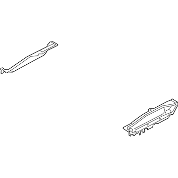 GM 19317080 Plate,Front Compartment Side Rail