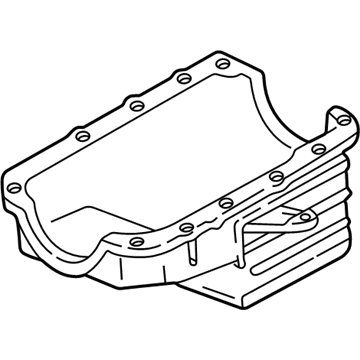 Chevy 12512670 Oil Pan