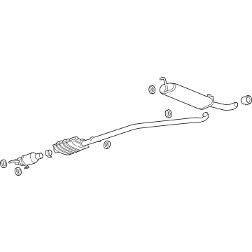 GM 42630796 Muffler Assembly, Exh (W/ Exh Pipe)