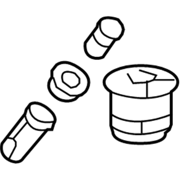 Saturn 19214042 Ashtray Assembly