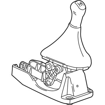 GM 25194275 Control Assembly, Manual Transmission (W/ Shift Pattern)