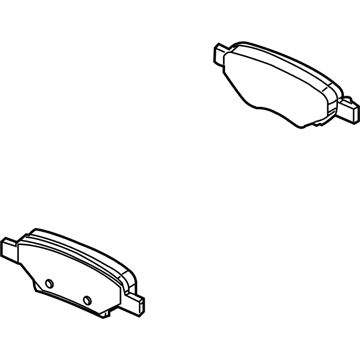 Saturn Brake Pad - 19208346