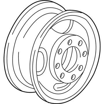 Chevy 9593148 Wheel