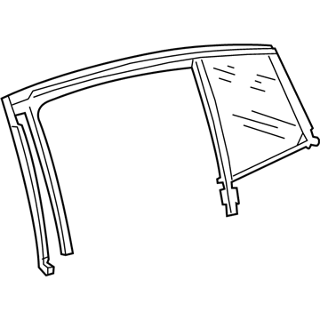 Buick Regal Sportback Door Seal - 39144548