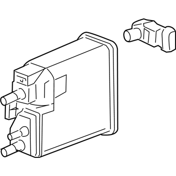 GMC Sierra 1500 Vapor Canister - 25928152