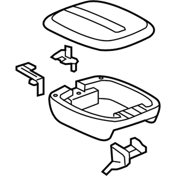 Cadillac 19328702 Lid Assembly