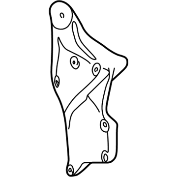 GMC K1500 Suburban Alternator Bracket - 15589747