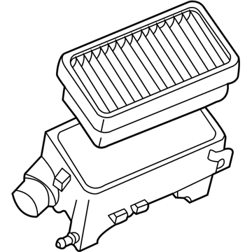 Saturn LW2 Air Filter Box - 24421637