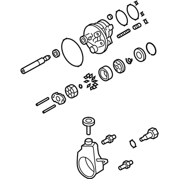 Hummer 19420688 Power Steering Pump