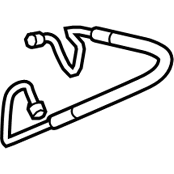 Hummer H2 Power Steering Hose - 25975792