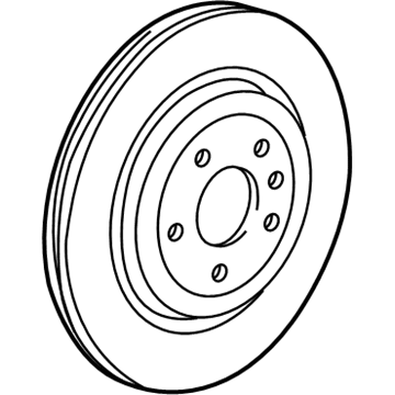 2014 Chevy Corvette Brake Disc - 20981820