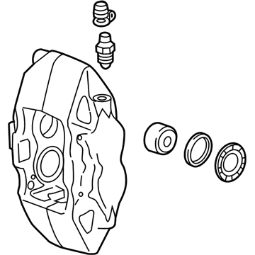 GM 23261812 Caliper Assembly, Rear Brake