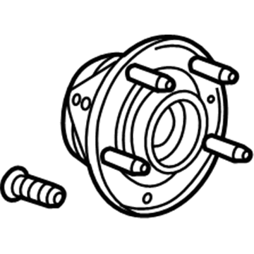 Chevy 23193306 Hub & Bearing Assembly