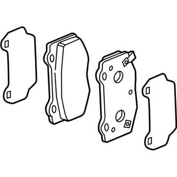 Chevy 84263810 Brake Pads