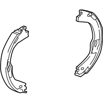 Chevy 22857907 Parking Brake Shoes