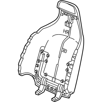 Cadillac 87830705 Seat Back Panel