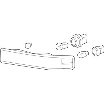 GM 84218438 Lamp Assembly, Parking & Turn Signal