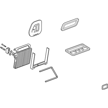 Chevy 84409866 Evaporator Core