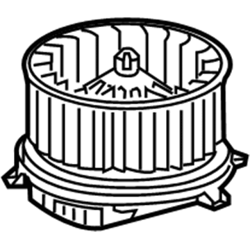 Chevy 84493340 Blower Motor