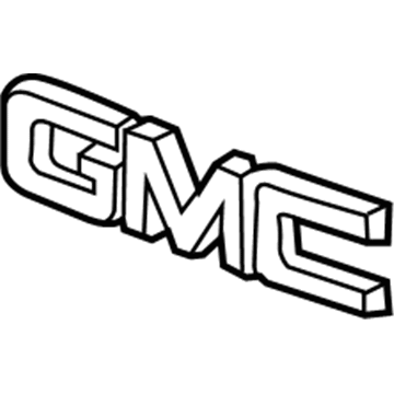 GMC 84674421 Emblem