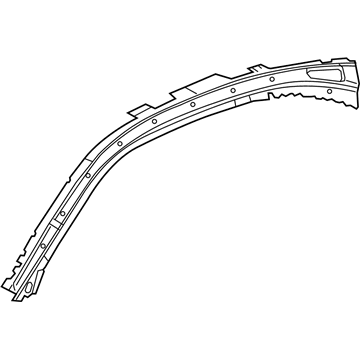 Cadillac 23233932 Windshield Pillar Reinforcement