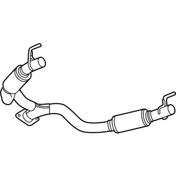 2023 GMC Yukon XL Exhaust Pipe - 84707619