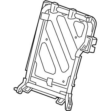 GM 95262374 Frame Assembly, Rear Seat Back