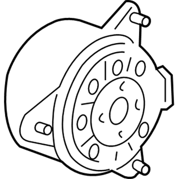 Chevy 89019144 Fan Motor