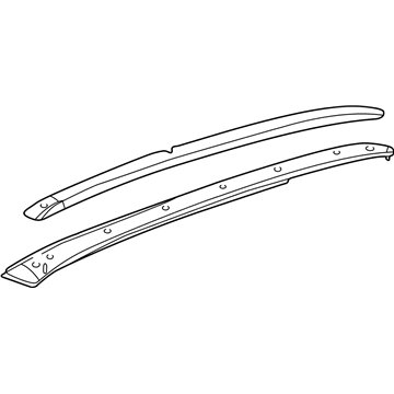 GM 10313545 Rail Assembly, Luggage Carrier Side