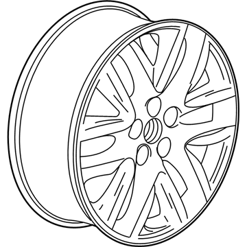 Buick 23315488 Wheel, Alloy