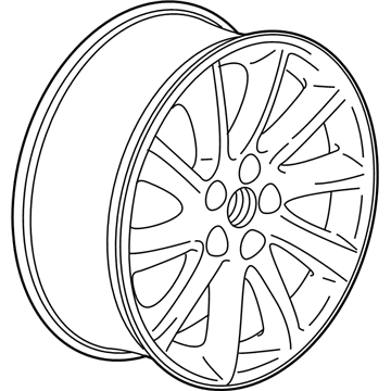 Buick 23315487 Wheel, Alloy