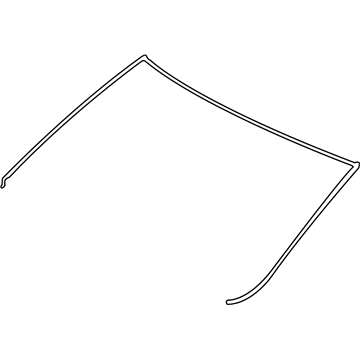 GM 10333759 Molding Assembly, Windshield Side Reveal