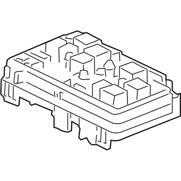 Pontiac Fuse Box - 25825001