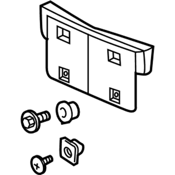 Cadillac 20755826 License Frame