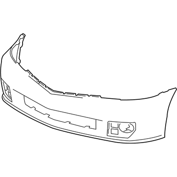 Cadillac 25844552 Bumper Cover