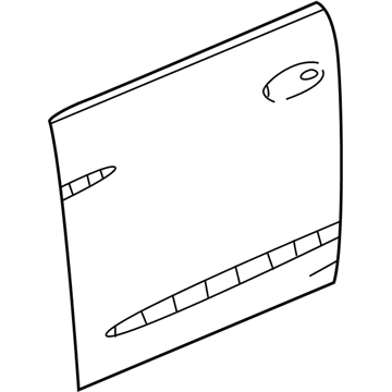 GM 84307086 Panel, Front Side Door Outer