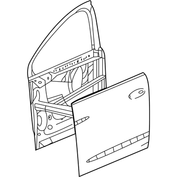 Buick 84767045 Door Shell