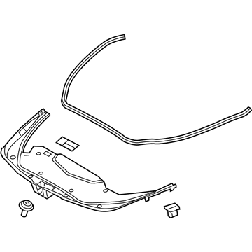 Cadillac 23264364 Sight Shield