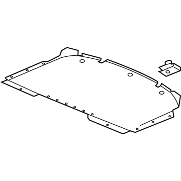 Cadillac 23480701 Lower Deflector