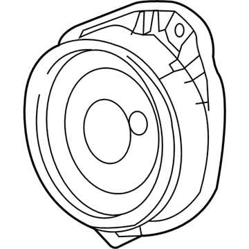 GM 42518287 Speaker Assembly, Rdo Frt S/D